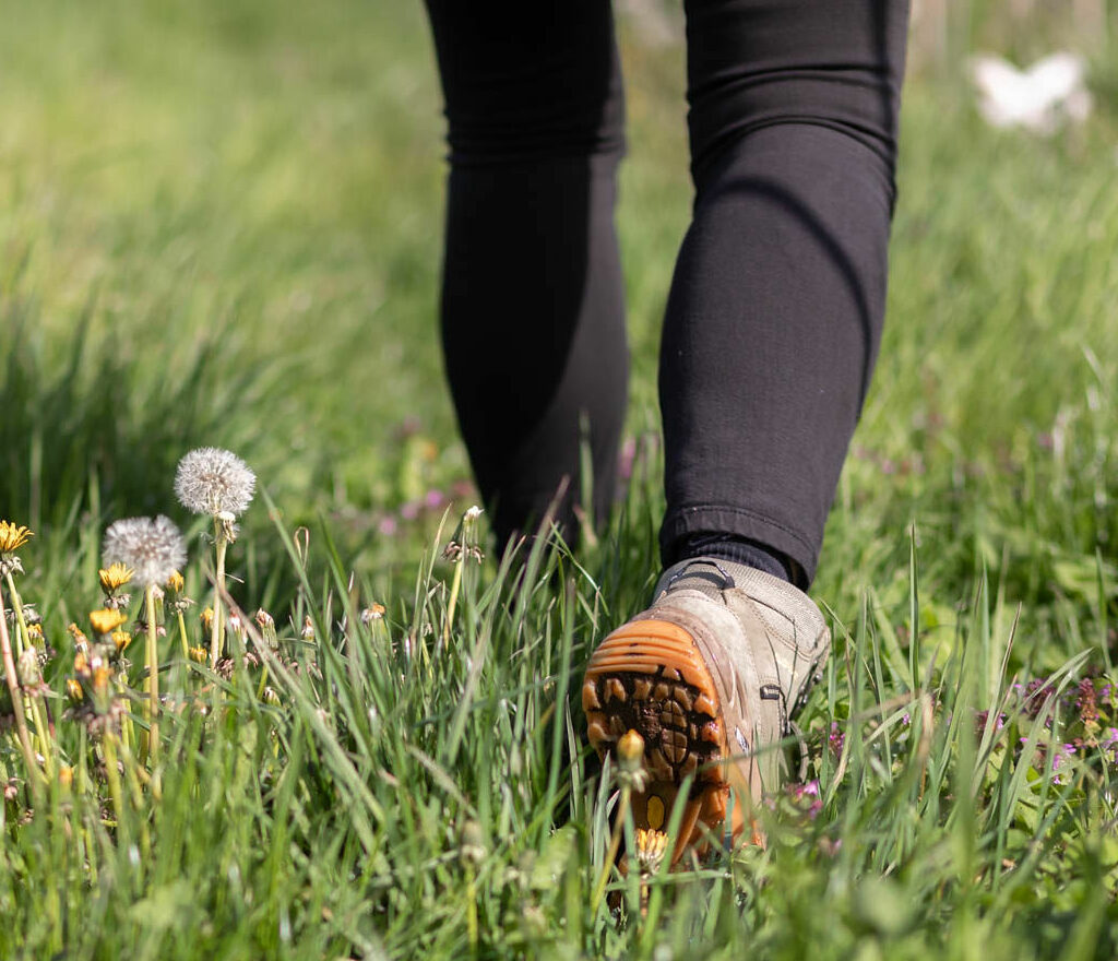 wandelen kruislopen stress verlagen